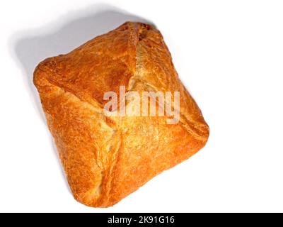 Sac de Quark, pâtisserie, isolé sur fond blanc Banque D'Images