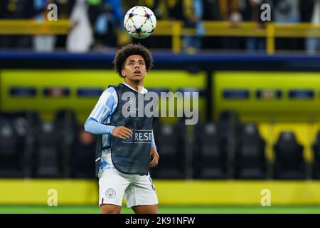 DORTMUND, ALLEMAGNE - OCTOBRE 25 : Ilkay Gundogan (c) de la ville de Manchester lors du match G de la Ligue des champions de l'UEFA entre Borussia Dortmund et la ville de Manchester au parc signal Iduna sur 25 octobre 2022 à Dortmund, Allemagne (photo de Marcel ter Bals/Orange Pictures) Banque D'Images