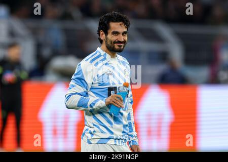 DORTMUND, ALLEMAGNE - OCTOBRE 25 : Ilkay Gundogan (c) de la ville de Manchester lors du match G de la Ligue des champions de l'UEFA entre Borussia Dortmund et la ville de Manchester au parc signal Iduna sur 25 octobre 2022 à Dortmund, Allemagne (photo de Marcel ter Bals/Orange Pictures) Banque D'Images