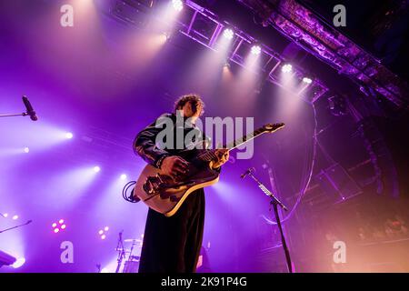 BARCELONE - octobre 17 : l'ère du pilote (duo de musique américain composé des frères Rocky et Ross Lynch) se joue sur scène à Razzmatazz sur 17 octobre 2022 Banque D'Images