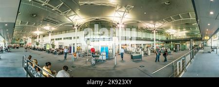 MARSEILLE, FRANCE - 25 JUILLET 2015 : aéroport de Marseille on à Marseille, France. Marseille est la capitale européenne de la culture pour 2013 et vise à attr Banque D'Images