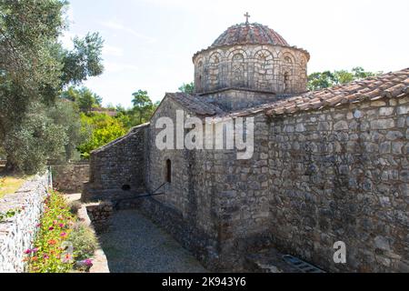 Le Moni Thari Monastère est l'un des monuments religieux les plus importants. Laerma,Rhodes,Dodécanèse, sud de la mer Égée, Grèce Banque D'Images