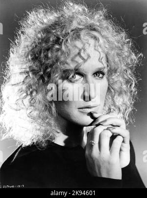 GLENN CLOSE Portrait de WAYNE MASER dans L'ATTRACTION FATALE 1987 réalisateur ADRIAN LYNE scénario James Dearden musique Maurice Jarre A Jaffe / Lansing production / Paramount Images Banque D'Images