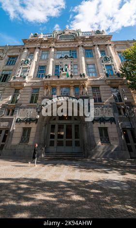 Académie de musique Franz Liszt, Budapest Hongrie photographié à Liszt Ferenc Ter (place Franz Liszt) Budapest Hongrie Banque D'Images