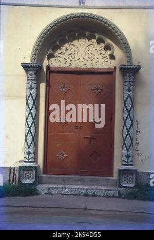 Porte, Calcutta, Inde Banque D'Images