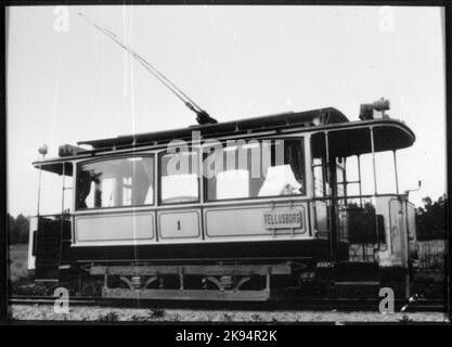 La compagnie de tramway du sud de Stockholm, SSB A1 1. Banque D'Images