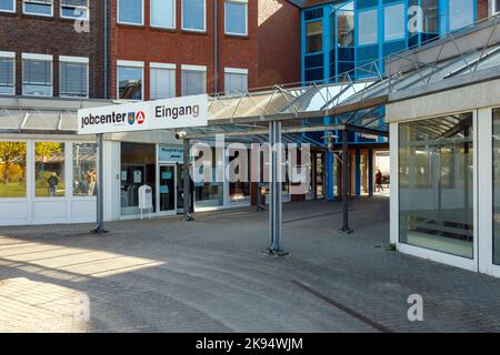 Agence de l'emploi et centre de l'emploi à Schwerin Banque D'Images