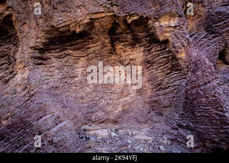 D'énormes roches fossiles et des montagnes créées naturellement par les Émirats arabes Unis Banque D'Images