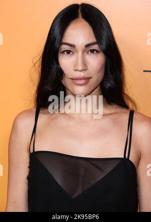 Beverly Hills, États-Unis. 25th octobre 2022. BEVERLY HILLS, LOS ANGELES, CALIFORNIE, États-Unis - OCTOBRE 25 : l'exécutif américain Stephanie Shepherd arrive à l'inauguration de l'exposition culturelle Solaire 250th anniversaire de veuve Clicquot, qui s'est tenue au 468 North Rodeo Drive sur 25 octobre 2022 à Beverly Hills, Los Angeles, Californie, États-Unis. (Photo de Xavier Collin/image Press Agency) Credit: Image Press Agency/Alay Live News Banque D'Images