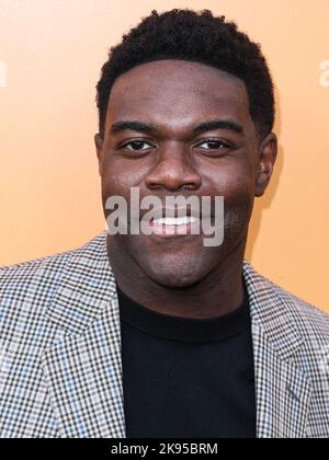 Beverly Hills, États-Unis. 25th octobre 2022. BEVERLY HILLS, LOS ANGELES, CALIFORNIE, États-Unis - OCTOBRE 25 : l'acteur, comédien, écrivain et producteur américain Sam Richardson arrive à l'inauguration de l'exposition culturelle Solaire 250th anniversaire de veuve Clicquot, qui s'est tenue au 468 North Rodeo Drive sur 25 octobre 2022 à Beverly Hills, Los Angeles, Californie, États-Unis. (Photo de Xavier Collin/image Press Agency) Credit: Image Press Agency/Alay Live News Banque D'Images