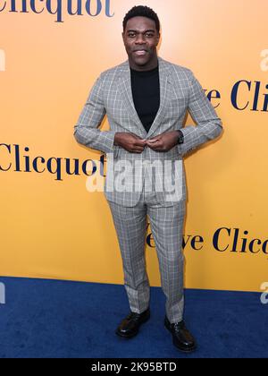 Beverly Hills, États-Unis. 25th octobre 2022. BEVERLY HILLS, LOS ANGELES, CALIFORNIE, États-Unis - OCTOBRE 25 : l'acteur, comédien, écrivain et producteur américain Sam Richardson arrive à l'inauguration de l'exposition culturelle Solaire 250th anniversaire de veuve Clicquot, qui s'est tenue au 468 North Rodeo Drive sur 25 octobre 2022 à Beverly Hills, Los Angeles, Californie, États-Unis. (Photo de Xavier Collin/image Press Agency) Credit: Image Press Agency/Alay Live News Banque D'Images