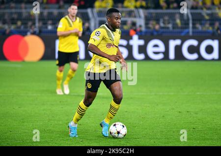 Ligue des champions de l'UEFA, signal Iduna Park Dortmund, Bor. Dortmund contre Manchester City ; Banque D'Images
