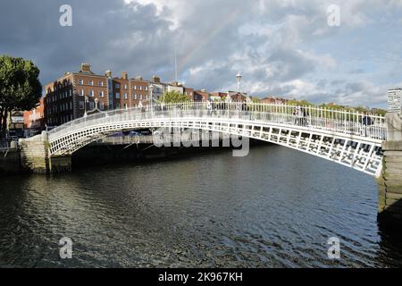 Flower stall à Grafton Street, Dublin Banque D'Images