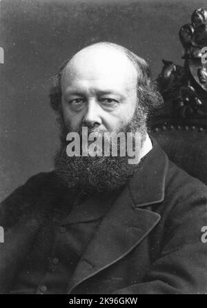 Robert Arthur Talbot Gascoyne-Cecil, 3rd marquis de Salisbury (1830 – 1903) homme d'État britannique et politicien conservateur qui a été trois fois Premier ministre du Royaume-Uni Banque D'Images
