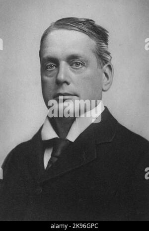 Archibald Philip Primrose, 5th comte de Rosebery, 1st comte de Midlothian, (1847 – 1929) politicien du Parti libéral britannique qui a été Premier ministre du Royaume-Uni de mars 1894 à juin 1895. Banque D'Images