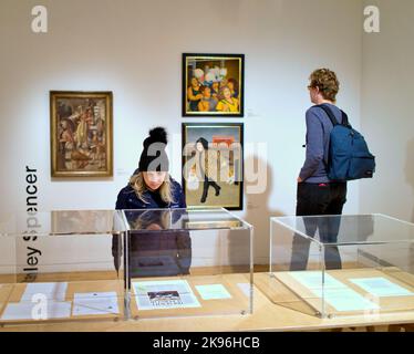 Musée de Glasgow de l'intérieur moderne ou GOMA œuvres d'artistes célèbres Banque D'Images