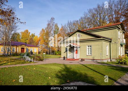 Chudovo, Russie - 08 octobre 2022 : maison-musée du poète N.A. Nekrasov Banque D'Images