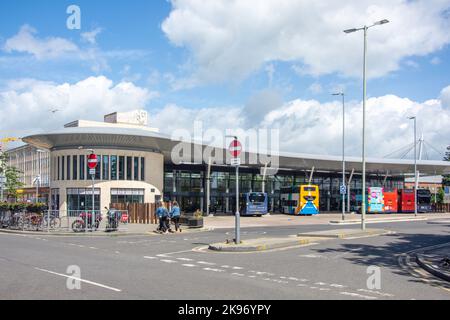 Gloucester transport Hub, Station Road, Gloucester, Gloucestershire, Angleterre, Royaume-Uni Banque D'Images