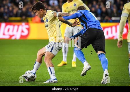 Bruges, Belgique - 26/10/2022, Otavio EDMILSON DA SILVA MONTEIRO du FC Porto lors de la Ligue des champions de l'UEFA, match de football du groupe B entre le Club Brugge et le FC Porto sur 26 octobre 2022 à Jan Breydelstadion à Bruges, Belgique - photo: Matthieu Mirville/DPPI/LiveMedia Banque D'Images