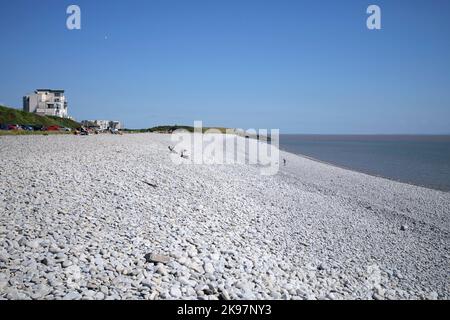 Cold Knap Beach Barry South Wales Royaume-Uni Banque D'Images