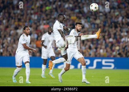 Barcelone, Espagne. 26/10/2022, Sadio Mane du FC Bayern Munchen lors du match de l'UEFA Champions League entre le FC Barcelone et le FC Bayern Munchen au Spotify Camp Nou à Barcelone, Espagne. Banque D'Images