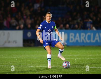 Londres, Royaume-Uni. 26th octobre 2022. Londres, Angleterre, 26 décembre 2022: Capitaine Magdalena Eriksson (16 Chelsea) pendant le groupe de la Ligue des champions des femmes de l'UEFA Un match entre Chelsea et Vllaznia à Kingsmeadow, Londres, Angleterre. PS (Pedro Soares/SPP) crédit: SPP Sport presse photo. /Alamy Live News Banque D'Images