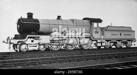 (Great Western Railway ) GWR lok 4073 'Caerphilly Castle Banque D'Images