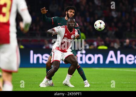 PAYS-BAS, AMSTERDAM - 26 OCTOBRE 2022: Match de l'UEFA Champions League Ajax contre Liverpool Banque D'Images