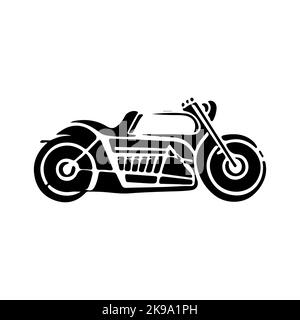 Logo de moto vectoriel. Grand logo moto. Logo moto. Illustration de Vecteur