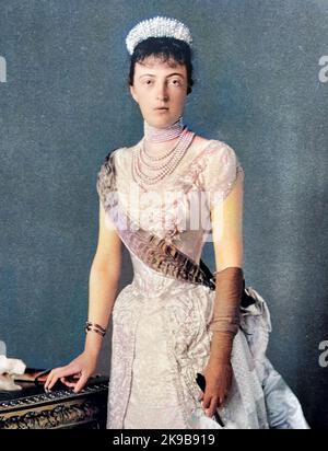 GRANDE DUCHESSE ANASTASIA NIKOLAEVNA de Russie (1901-1917) Banque D'Images