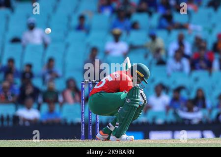 Sydney Cricket Ground, Nouvelle-Galles du Sud, Ausaila. 27th octobre 2022. T20 international cricket Afrique du Sud versus coupe du monde du Bangladesh; canards sous un ballon Credit: Action plus Sports/Alamy Live News Banque D'Images