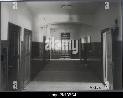 Image de l'intérieur de la maison de la gare de Haparanda. Banque D'Images