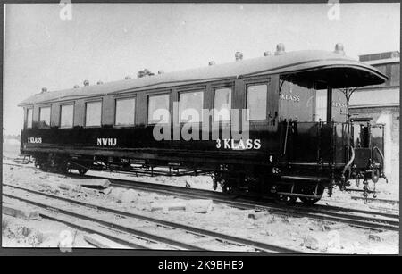 Chemin de fer Norsholm - Västervik - Hultsfreds, NVHJ BC0 8. Banque D'Images