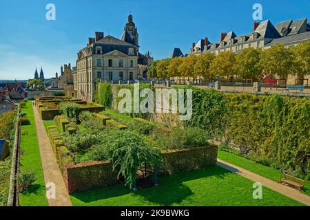 Hôtel de ville de Blois, capitale du Loir-et-cher, dans le Centre-Val de Loire, France. Banque D'Images