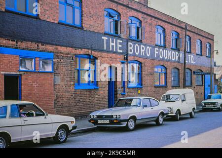 Lye, Black Country, West Midland, Royaume-Uni: Boro Iron Foundry en 1980 Banque D'Images