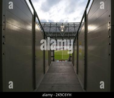 Londres, Royaume-Uni. 27th octobre 2022. Une vue générale du stade de Londres avant le match de l'UEFA Europa Conference League West Ham United contre Silkeborg au stade de Londres, Londres, Royaume-Uni, 27th octobre 2022 (photo d'Arron Gent/News Images) Credit: News Images LTD/Alay Live News Banque D'Images