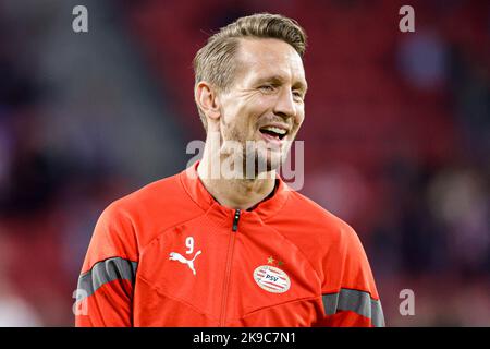 Eindhoven, pays-Bas. 27th octobre 2022. Luuk de Jong du PSV Eindhoven lors du match du groupe A - UEFA Europa League entre le PSV Eindhoven et l'Arsenal FC au stade Philips sur 27 octobre 2022 à Eindhoven, pays-Bas (photo de Broer van den Boom/Orange Pictures) Credit: Orange pics BV/Alay Live News Banque D'Images