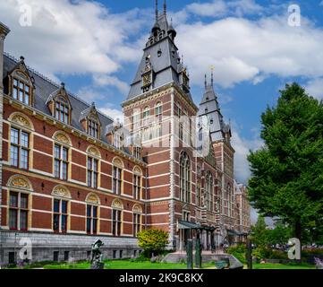 Le Rijksmuseum, Museumstraat, Amsterdam, pays-Bas Banque D'Images