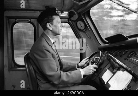 Test de vitesse à Moholm. SJ Banque D'Images