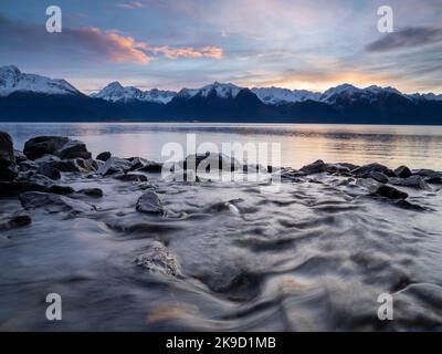 Résurrection Bay, Seward, Alaska. Banque D'Images
