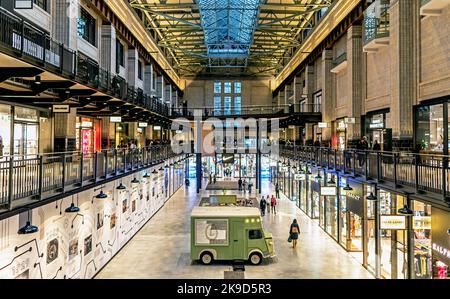 Battersea Power Station Development Interiors Londres Royaume-Uni Banque D'Images