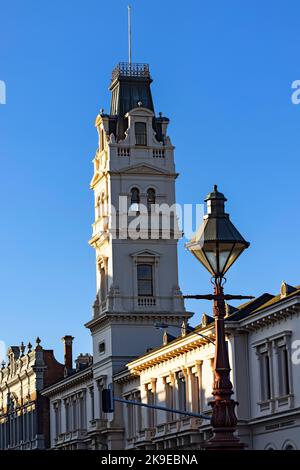 Ballarat Australie / ancien bâtiment de poste de Ballarat à Lydiard Street. Banque D'Images