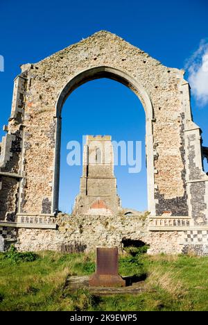 St Andrew's Church, Covehithe Banque D'Images