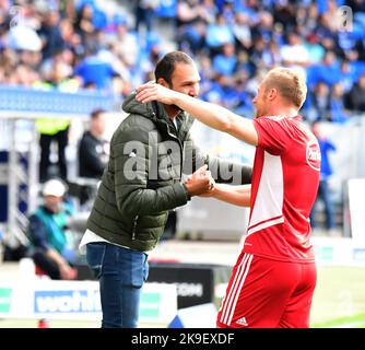 Deuxième ligue Karlsruher SC verliert gegen Düsseldorf KSC perd contre Düsseldorf Banque D'Images