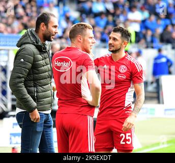 Deuxième ligue Karlsruher SC verliert gegen Düsseldorf KSC perd contre Düsseldorf Banque D'Images