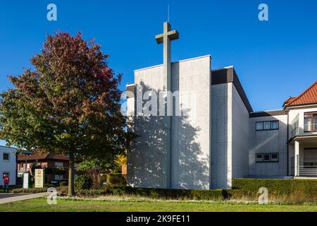 Deutschland, Stadtlohn, Westmuensterland, Muensterland, Westfalen, Nordrhein-Westfalen, NRW, Krankenhaus Maria-Hilf, Spitalkapelle, Krankenhauskapelle, Allemagne, Stadtlohn, Westmuensterland, Muensterland, Westphalie, Rhénanie-du-Nord-Westphalie, NRW, Maria Hilf Spital, chapelle clinique *** Légende locale *** Allemagne, Stadtlohn, Westmuensterland, Muensterland, Westphalie, Rhénanie-du-Nord-Westphalie, NRW, Maria Hilf Spital, chapelle clinique Banque D'Images