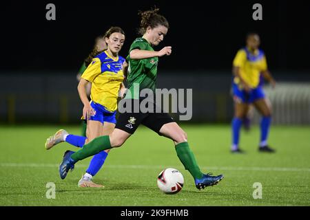 Barry, pays de Galles. 27th octobre 2022. Shauna Chambers of Aberystwyth Town FC - obligatoire By-line: Ashley Crowden - 27/10/2022 - FOOTBALL - Jenner Park Stadium - Barry, pays de Galles - Barry Town United Women vs Aberystwyth Town Women’s FC - Genero Adran Premier phase 1 22/23 crédit: Ashley Crowden/Alay Live News Banque D'Images