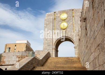 Mémorial américain de guerre dans le territoire britannique d'outre-mer de Gibraltar Banque D'Images