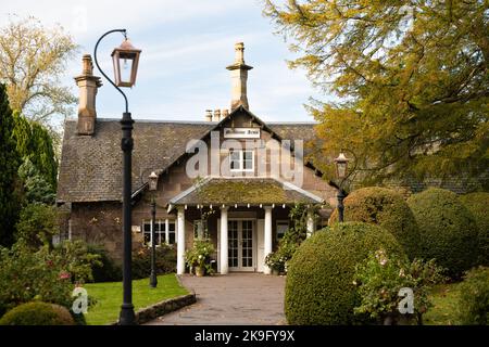 Meikleour Arms, Meikleour Country Estate, Perthshire, Écosse, Royaume-Uni Banque D'Images