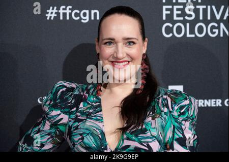Cologne, Allemagne. 27th octobre 2022. Claudia DALCHOW, actrice, tapis rouge, spectacle tapis rouge, arrivée, Photocall pour le film RHEINGOLD au Festival du film Cologne 2022 à Koeln, 22 octobre 2022. Credit: dpa/Alay Live News Banque D'Images